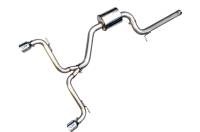 AWE Tuning - AWE Tuning 3020-32022 AWE Tuning VW MK7 GTI Track Edition Exhaust - Chrome Silver Tips