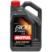 Motul - Motul 102786 Motul 1L Synthetic Engine Oil 8100 5W40 X-CLEAN C3 -505 01-502 00-505 00-LL04