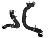 aFe - aFe 46-20414-B aFe BladeRunner 15-20 VW GTI (MKVII) L4-2.0L (t) Aluminum Hot and Cold Charge Pipe Kit Black