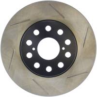 Stoptech - Stoptech 126.44096SL StopTech Power Slot 92-95 Toyota MR2 Turbo Rear Left SportStop Slotted Rotor