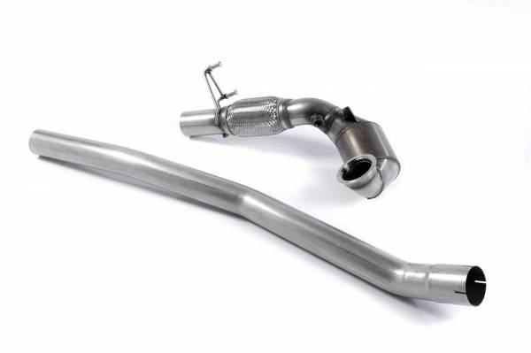 Milltek - Milltek Sport High Flow Catted Downpipe for VW/Audi MQB 2.0T AWD SSXAU381