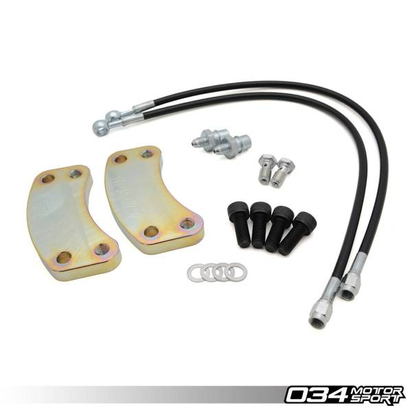 034Motorsport - 034Motorsport Rear 300mmX22mm Brake Rotor Upgrade Caliper Bracket for B5 Audi A4/A5 034-306-0001