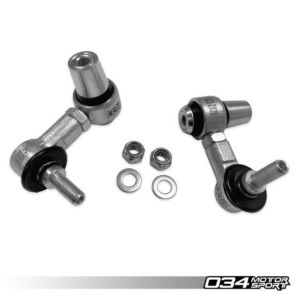 034Motorsport - 034MOTORSPORT DYNAMIC+ ADJUSTABLE REAR SWAY BAR END LINK KIT FOR MKVII VW GTI/GLI/R/JETTA AND 8S/8V/8V.5 AUDI TT/TTS/TTRS/A3/S3/RS3 034-402-4027