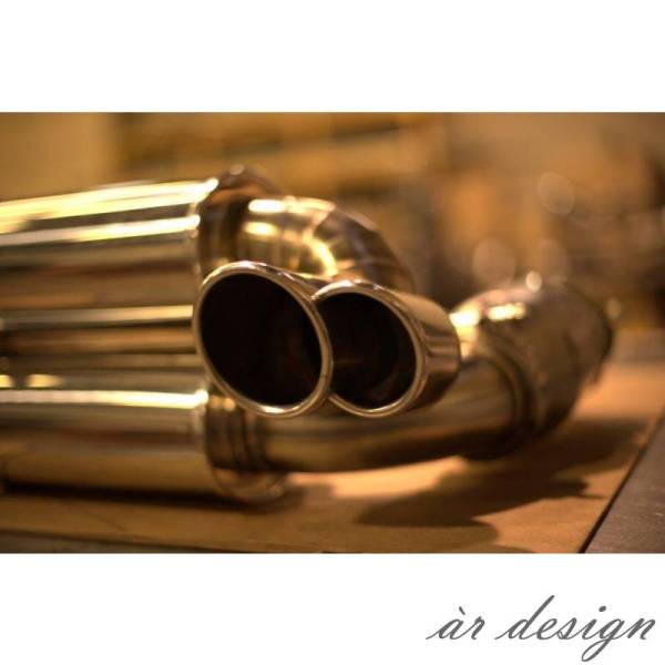 AR Design - AR Design 3" X-Flo Turbo-back "Race" System