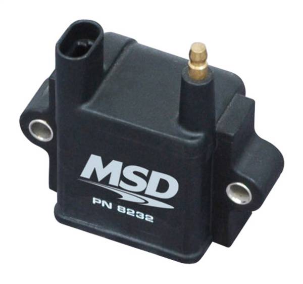 MSD - BCCX 8232 MSD Ignition Coil (Single Tower) - CPC Ignition Control - Black - Individual