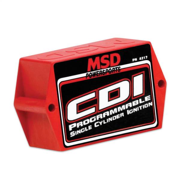 MSD - BCCX 4217 Universal 1-Cylinder, Battery Powered, Programmable Ignition