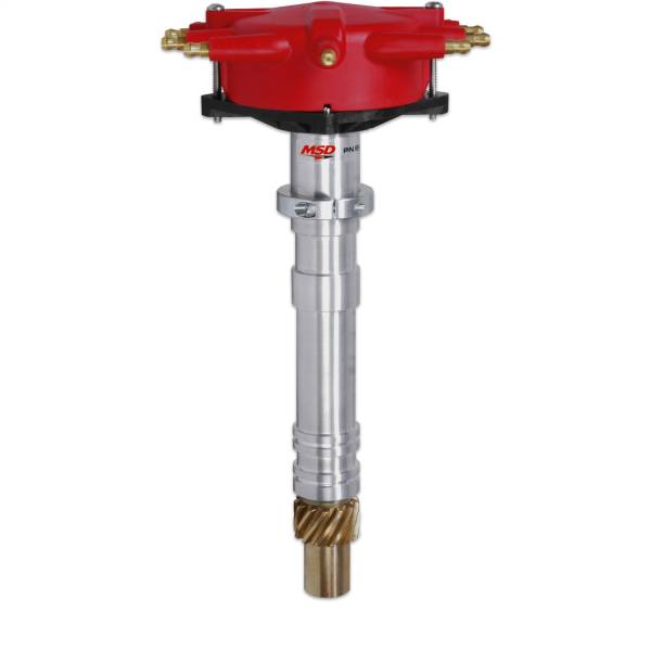 MSD - BCCX 8486 Super Tall Block Crab Cap Distributor, Chevy V8