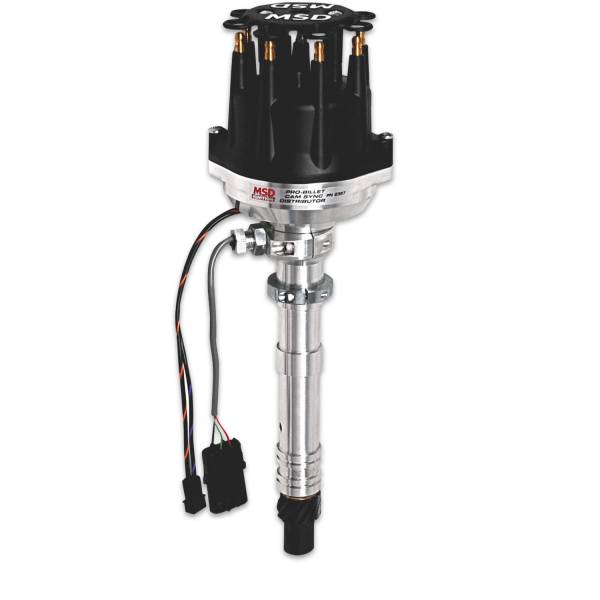 MSD - BCCX 2357 Chevy Cam Sync Distributor, Hall-Effect, Standard Cap