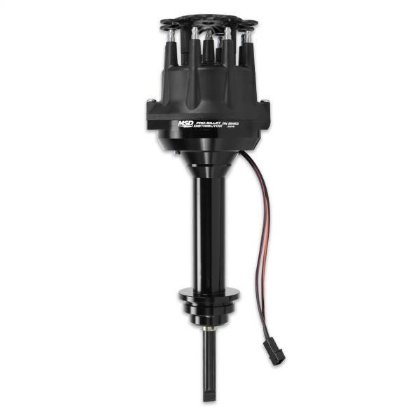 MSD - BCCX 85463 MSD Black Chrysler 426, 440 Pro-Billet Distributor