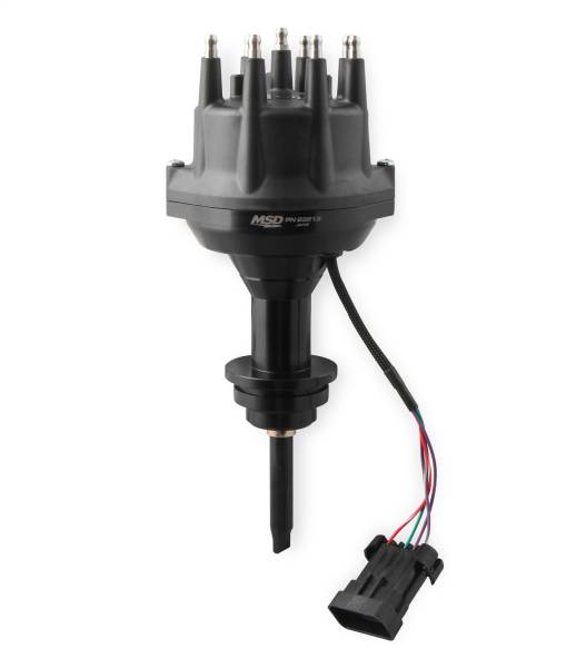 MSD - BCCX 23813 MSD Black, Chrysler 318-360 Dual Sync Distributor