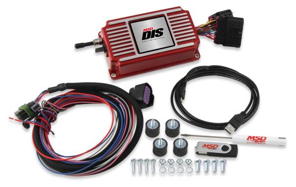 MSD - BCCX 6015MSD MSD DIS Direct Ignition System Control Box - Red