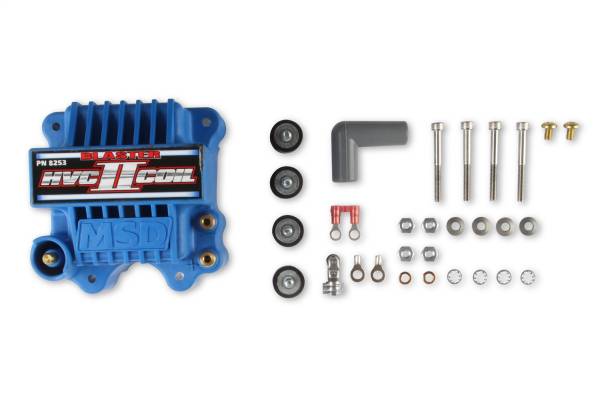MSD - BCCX 8253 MSD Ignition Coil - Blaster Series - HVC-2 - Blue