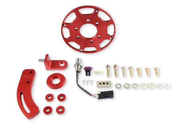 MSD - BCCX 86101 MSD Crank Trigger Wheel Kit - Flying Magnet - Hall-Effect  - SBC - 7 in.