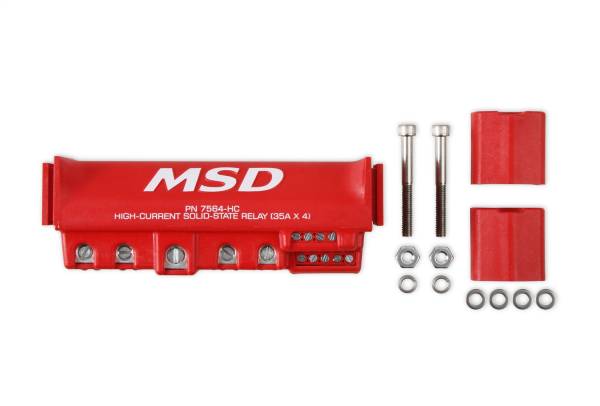 MSD - BCCX 7564-HC High-Current Solid-State Relay 35Ax4, Red