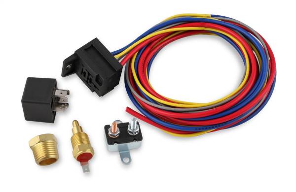 MSD - BCCX 89616 Electric Fan Harn./Relay Kit 195 Deg-30A