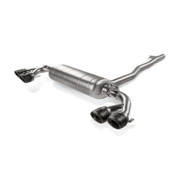 Akrapovic - Akrapovic S-ME/TI/10H Akrapovic 2019+ Mercedes-Benz CLA35 AMG (C118/X118) Slip-On Line (Titanium) w/ Titanium Tips - Fits 2020 Mercedes-Benz CLA35 AMG