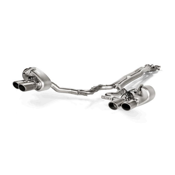 Akrapovic - Akrapovic S-PO/TI/9H Akrapovic 17-18 Porsche Panamera Turbo Evolution Line Cat Back (Titanium) (Tips Not Incl.) - Fits 2017-2020 Porsche Panamera
