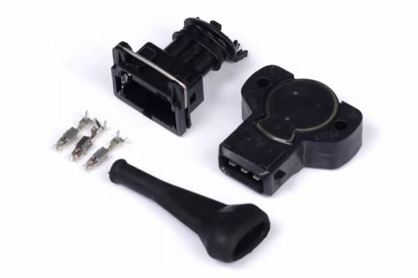 Haltech - Haltech HT-010404 Haltech Throttle Position Sensor (Black/CCW Rotation/8mm D-Shaft)