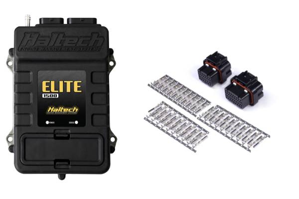 Haltech - Haltech HT-150901 Haltech Elite 1500 ECU w/Plug and Pin Set