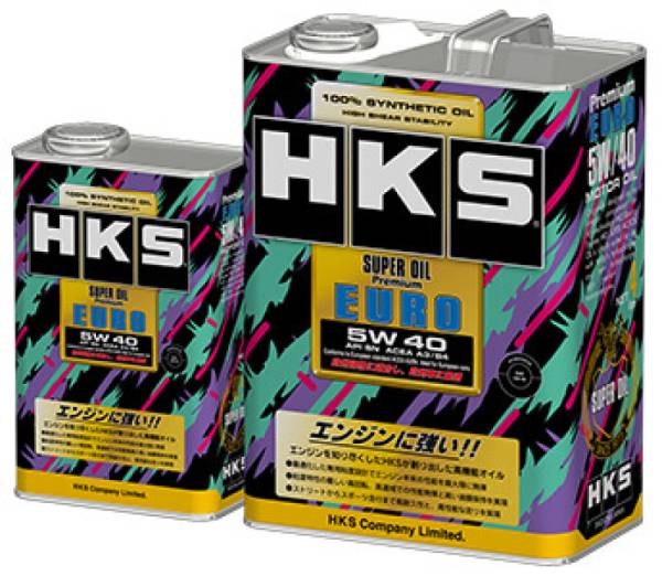 HKS - HKS 52001-AK120 HKS SUPER OIL Euro 5W40 4L (MOQ 4)