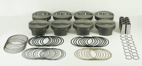 Mahle - Mahle Motorsport 197779155 Mahle MS Piston Set Chevy SB 407ci 4.155in Bore 3.5/3.75 Stroke 6.125/6 Rod .927Pin -9cc 13.7CR