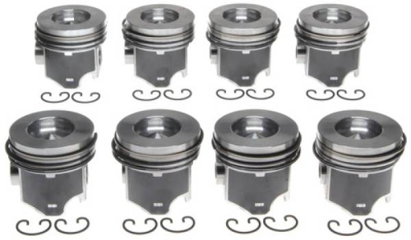 Mahle OE - MAHLE 2243355020 Mahle OE Cummins 5.9L ISB Diesel 6CYL .020 w/ PC Piston Set (Set of 6)