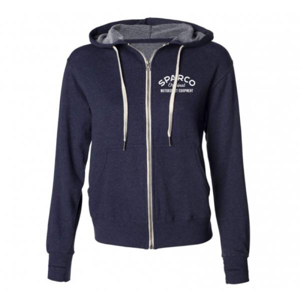 SPARCO - SPARCO SP04800BM5XXL Sparco Sweatshirt ZIP Garage NVY - XXL