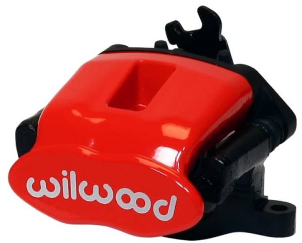 Wilwood - Wilwood 120-10112-RD Wilwood Caliper-Combination Parking Brake-L/H-Red 41mm piston .81in Disc