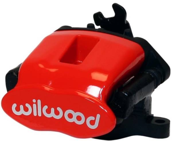 Wilwood - Wilwood 120-10113-RD Wilwood Caliper-Combination Parking Brake-R/H-Red 41mm piston .81in Disc