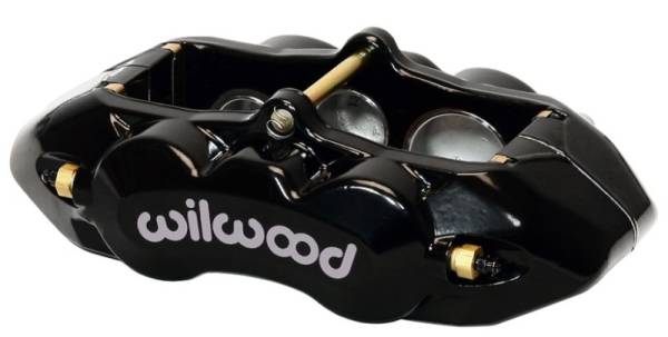 Wilwood - Wilwood 120-11712-BK Wilwood Caliper-D8-6 L/H Front Black 1.88/1.38/1.25in Pistons 1.25in Disc