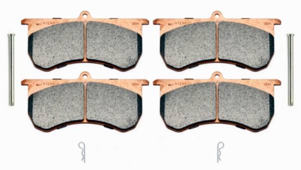 Wilwood - Wilwood 150-10479-PS Wilwood Pad Set Metallic 9115 w/ Pins & Clips GNX4