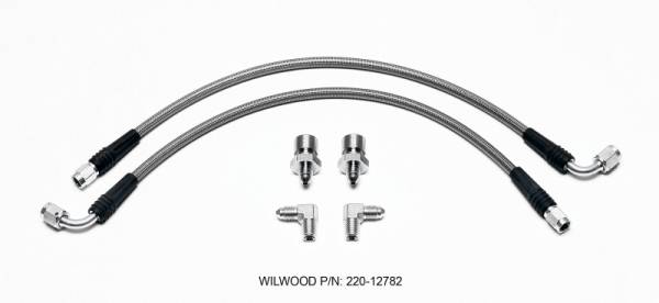 Wilwood - Wilwood 220-12782 Wilwood Flexline Kit 41-56 Oldsmobile