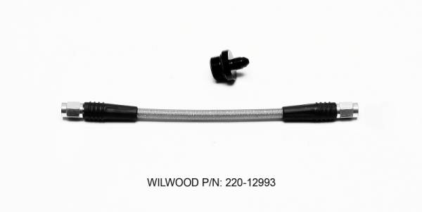 Wilwood - Wilwood 220-12993 Wilwood Flexline Kit Billet Reservoir 8.00in