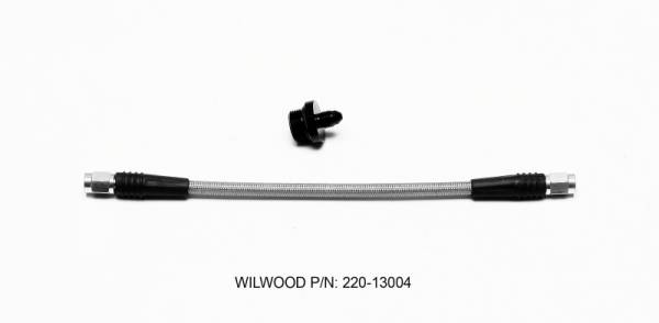 Wilwood - Wilwood 220-13004 Wilwood Flexline Kit Billet Reservoir 10.00in