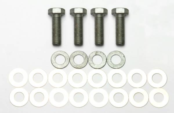 Wilwood - Wilwood 230-13684 Wilwood Bolt Kit - M14-2 x 45mm Hex Head w/ Washers and Shims - 4 Pack