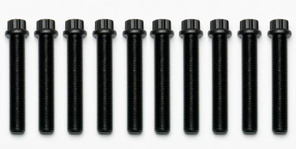 Wilwood - Wilwood 230-14566 Wilwood Bolt Kit 1/2-20x3.00 LG 12 PTCS - 10 Pack Black