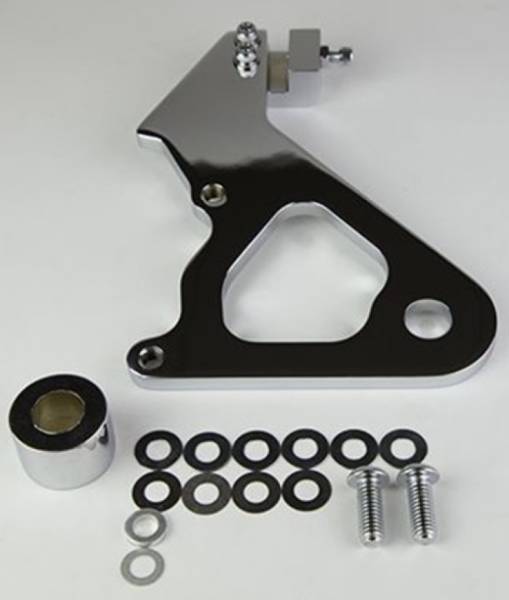 Wilwood - Wilwood 250-8033 Wilwood Caliper Mounting Kit Chrome w/Bracket GP310 2000-Present Dyna