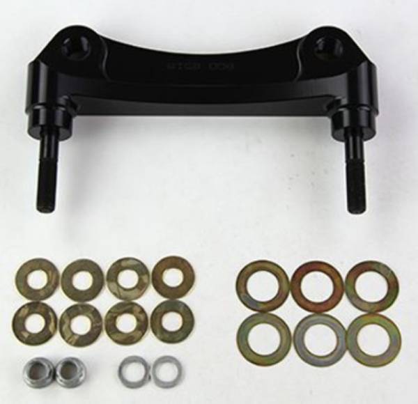Wilwood - Wilwood 250-8519 Wilwood Caliper Mounting Kits w/Bracket-SL6R 88-96 Vette 13in Rotor Front