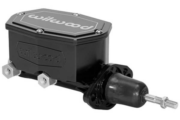 Wilwood - Wilwood 260-16521-BK Wilwood Corvette C2 Compact Tandem Master Cylinder - 15/16in Bore Ball Black
