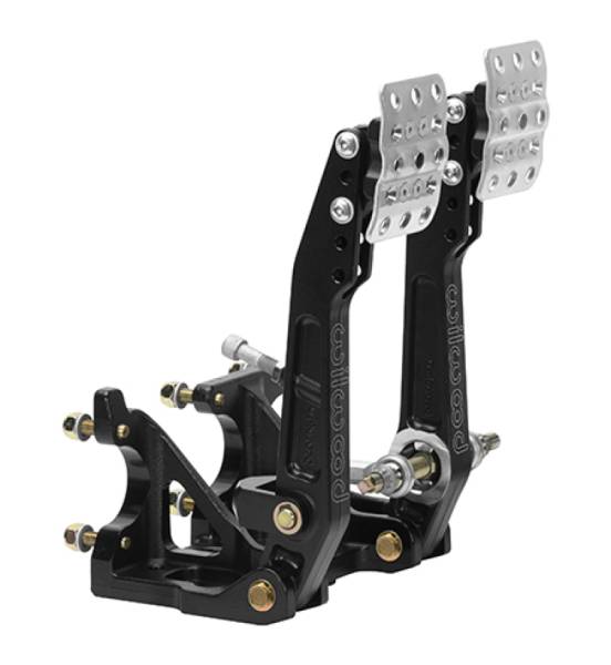Wilwood - Wilwood 340-16607 Wilwood Adjustable Tru-Bar Brake w/ Clutch - Floor Mount - 4.75-5.75:1