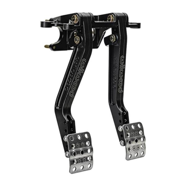 Wilwood - Wilwood 340-16833 Wilwood Adjustable Brake w/ Offset Clutch Combo - Single M/C - Swing Mount - 5.50-6.25:1