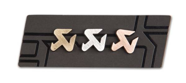 Akrapovic - Akrapovic 800984 Akrapovic Cut copper/silver/brass pin set