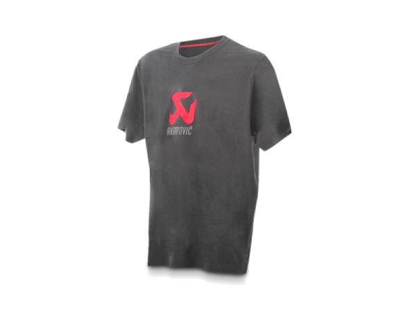 Akrapovic - Akrapovic 801222 Akrapovic Mens Logo Grey T-Shirt - XL