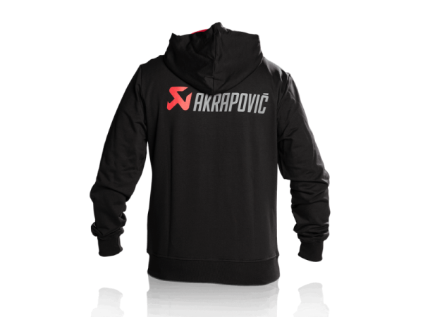 Akrapovic - Akrapovic 801749 Akrapovic Mens Akrapovic Logo Black Hoodie - XL