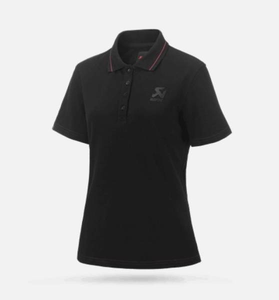 Akrapovic - Akrapovic 802138 Akrapovic Corpo Polo Black Womens - S