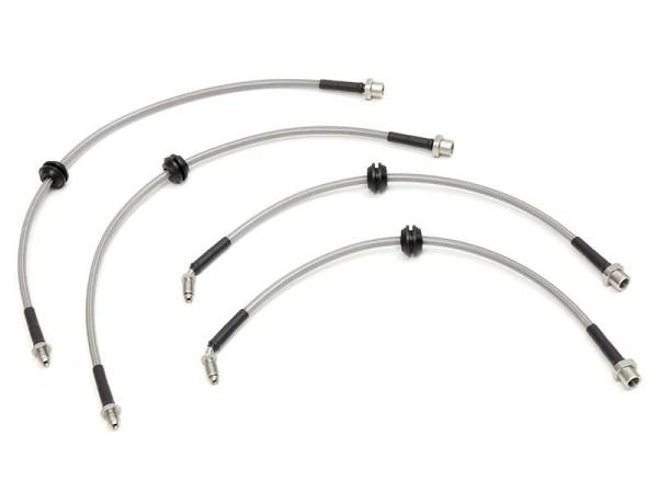 NM Engineering - NM Engineering Stainless Steel Brake Lines  DOT, Non-S, S, JCW, GP2 Gen 2: R55/R56/R57/R58/R59 - H.BMWM.4.035.XXX