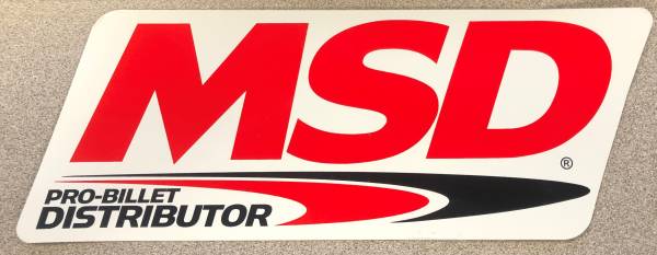 MSD - BCCX 9309 MSD Decal Pro-Billet Distributor