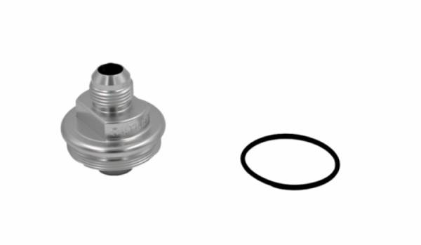 Fuelab - Fuelab 108020101-3 Fuelab Fuel Filter Outlet Cap -10AN Clear