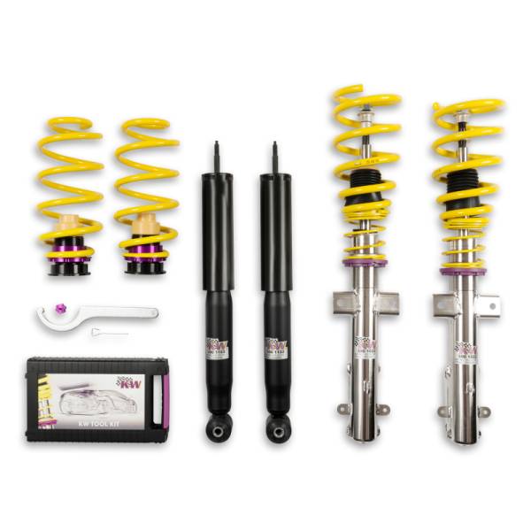 KW - KW 10230045 KW Coilover Kit V1 Ford Mustang Coupe + Convertible; excl. Shelby GT500