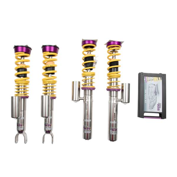 KW - KW 35271015 KW Coilover Kit V3 Porsche 911 (997) Carrera Carrera S Convertible w/o PASM